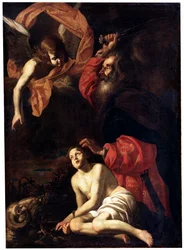 Sacrifício de Abrahams de Isaac, c1615-c1620