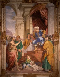 O Baptista a repreender Herodes Antipas