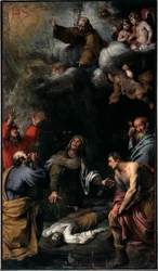 Milagre de São Bernardino de Siena (óleo sobre tela
