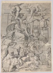 A Descida da Cruz, 1550-1600.