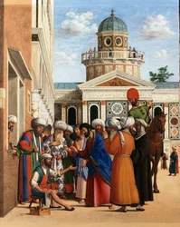 A cura de Aniano por São Marcos, cerca de 1497