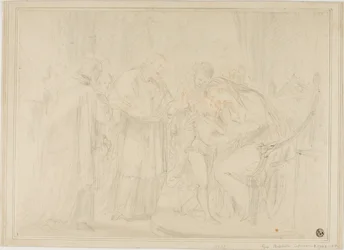 Rainha de Eduardo IV separando-se do Duque de York por ordem de Ricardo III