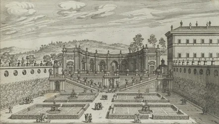 Outra Perspectiva do Teatro et Giardino Contigvo de Mondragone em Fras ..., 1691 ou depois.
