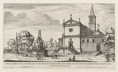Igreja dedicada a S. Pietro Apostolo (Igreja de San Pietro in Montorio)