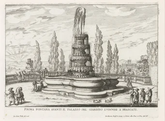 Fontein in de tuinen van de Villa Torlonia te Frascati
Primeira fonte em frente ao Palácio do Jardim Ludovisi em Frascati (título sobre o objecto)
Fontes nas vilas de Frascati (título da série)
Fonteinen van Frascati (título da série)