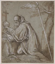 São Bernardo em penitência