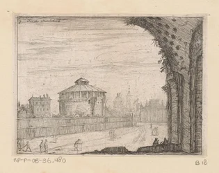 Resten van de Thermen van Diocletianus te Rome
Terma Diocletiane (título sobre o objecto)
Gezichten op Rome (título da série)
Alcune vedute et prospettive di luoghi dishabitati di Roma (título da série)