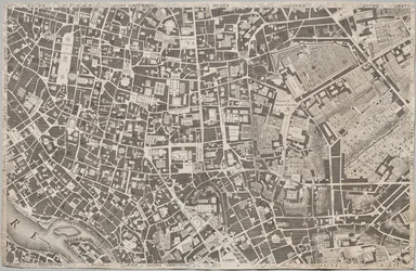 Nuova pianta di Roma data in luce da Giambattista Nolli l’anno MDCCXLVII, conhecida como La Pianta Grande di Roma