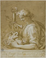 David com a cabeça e a espada de Golias