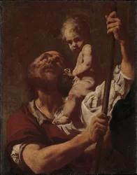 São Cristóvão a carregar o Menino Jesus