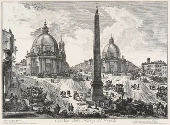 Vista da Piazza del Popolo