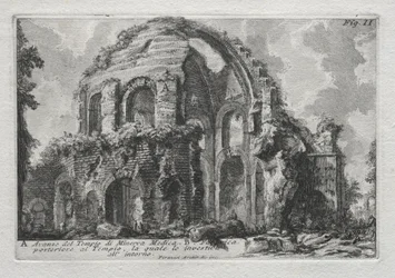Restante do Templo de Minerva Medica.