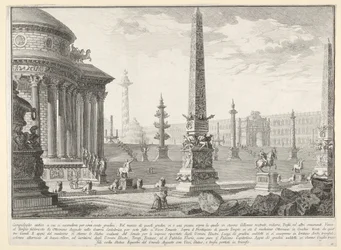 Ilustração 10: O antigo Capitólio subiu cerca de cem degraus [...] Campido ..., 1743.