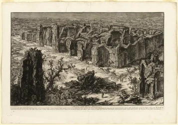 Ruínas das Termas Antoninas [Termas de Caracalla], de Vistas de Roma