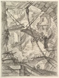 The Drawbridge, da Carceri dinvenzione Imaginary Prisons, ca. 1749-50.