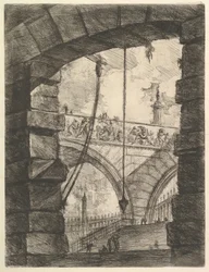 A Grand Piazza, de Prisões das prisões imaginárias, ca. 1749-50.