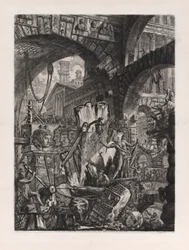 The Man on the Rack, placa 2 de Carceri d