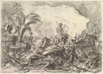 O Arco do Triunfo, de Grotteschi Grotesques, ca. 1748