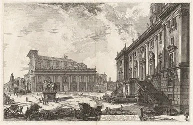 Vista da Piazza del Campidoglio, de Views of Rome