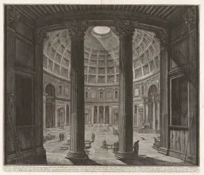Vista interior do Pantheon