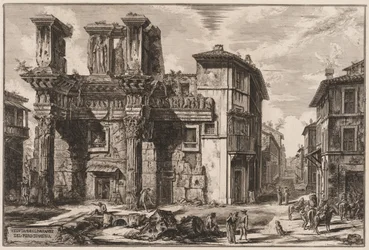 Vistas de Roma: Fórum de Nerva