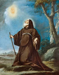 São Francisco de Paola, de Giovanni Battista Pittoni, o Jovem (1687-1767)