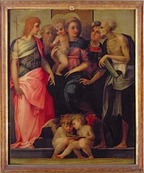 Madonna e Child with Saints, c.1518 (para detalhes ver 75783)