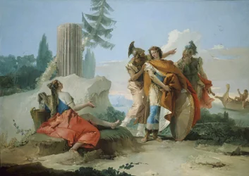 Armida abandonada por Rinaldo, 1742-45