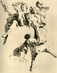 Baco e Ariadne, c1740, 1928