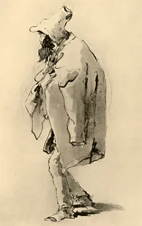 Homem barbudo, meados do século XVIII, 1928