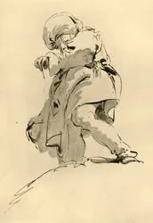 Homem com turbante, meados do século XVIII, 1928