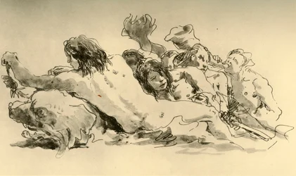 Nereidas e Tritão, c1753-1762, 1928