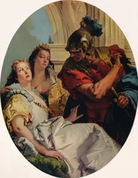 Cena da História Antiga, c1750