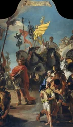 O triunfo de Marius, 1729.