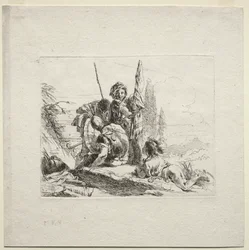 Vários Caprichos: Os Três Soldados e o Menino, 1785.