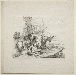 Vários Caprichos: A Mulher com Pandeiro, 1785.