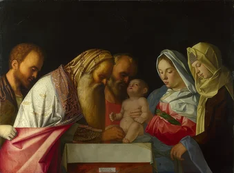 Circuncisão de Jesus. Por volta de 1500