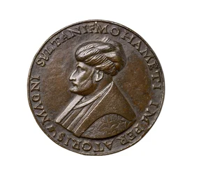 Medalha Renaissance de Florença, c.1480 (liga de cobre)
