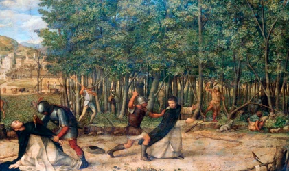 O assassinato de São Pedro Mártir, c. 1507