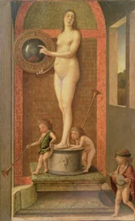 Vaidade (óleo no painel)