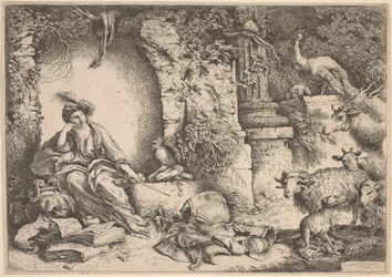 Circe transformando os homens de Ulisses em feras