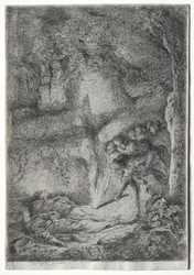 A invenção dos corpos de S. Pedro e S. Paulo, c. 1650.