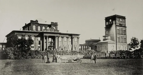 A Residência Paskevich em Gomel, 1860