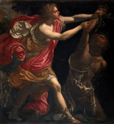 Atribuída a Giovanni Bilivert - Apolo esfolando Marsyas, 1630 c