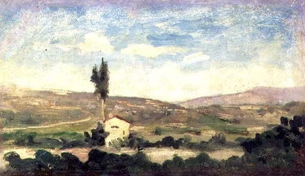 Paisagem com Álamo de Álamo