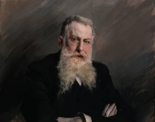 Retrato de Antonio Starabba, Marchese di Rudinì 1839-1908 , 1898.
