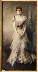 Retrato da Infanta Eulalia da Espanha (1864-1958), cerca de 1898