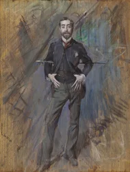 Retrato de John Singer Sargent, 1890.