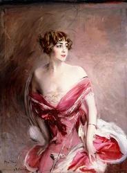 Retrato de Mlle. de Gillespie, La Dame de Biarritz, 1912
