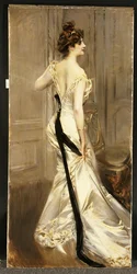 A faixa preta, c.1905